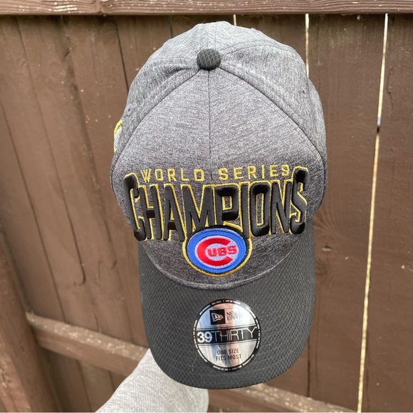 Cubs 2016 World Series Champions Official On-Field Baseball Cap - Picture 8 of 13